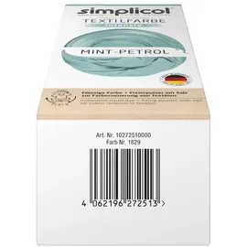 Heitmann Simplicol Textilfarbe 1 St. mint-petrol