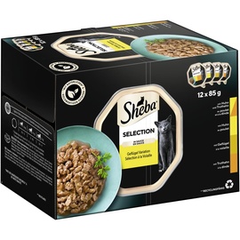 Sheba Varietäten Schälchen 12 x 85 g - Selection in Sauce