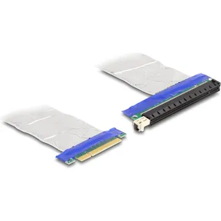 DeLock Riser Karte PCI Express x8 Stecker zu x16 Slot mit Ka, Mainboard Zubehör