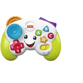 Mattel Fisher-Price Lernspaß Spiel-Controller, Musikspielzeug für Babys, grün, deutsche Version,