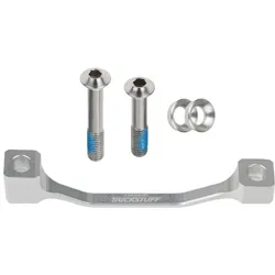 TRICKSTUFF Adapter PM-PM +20 mit Titanschrauben | PM 203-223 | silber