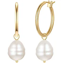 yokoamii Creolen Set: Y511 gelbgold 42,6mm