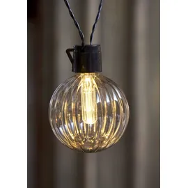 Star Trading LED-Lichterkette 10 Kugeln PC 3,6 m Weiß