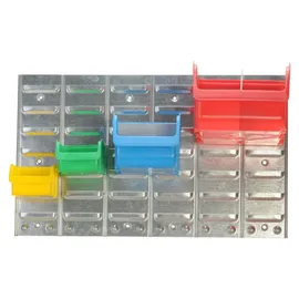 Hünersdorff Sichtbox Metall 63 x 38 cm silber