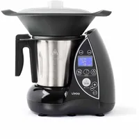 LIVOO Küchenmaschine mit Kochfunktion schwarz