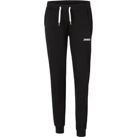 Jako Jogginghose Base mit Bündchen Damen schwarz 36