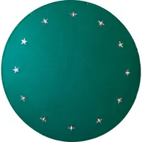 StarTrading Star Trading Weihnachtsbaum-Teppich Granne, beleuchtet, grün,