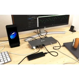 iTEC i-tec USB-C/A 4K Dual Display Docking Station HDMI/DP/6xUSB/Audio