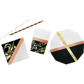 Folia Party-Box 36-teilig mehrfarbig