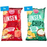 Clarkys Linsenchips 90 g, verschiedene Sorten, 12er Pack