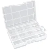 InLine Kleinteilebox, 11 Fächer, Abmessungen: 194x130x35mm,