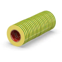 Erko Isolierband Gelb-grün 19 mm x 20 m 8 St.