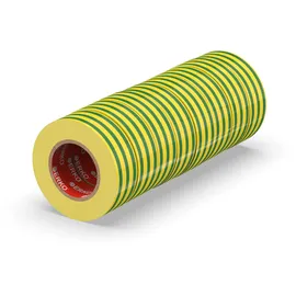 Erko Isolierband Gelb-grün 19 mm x 20 m 8 St.