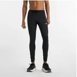 New Balance Sleek Pocket Tight Herren Schwarz L