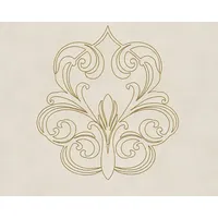 A.S. Création Barocktapete 70 cm x 300 cm 300 g gold/weiß 969833