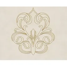 A.S. Création Barocktapete 70 cm x 300 cm 300 g gold/weiß 969833