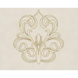 A.S. Création Barocktapete 70 cm x 300 cm 300 g gold/weiß 969833