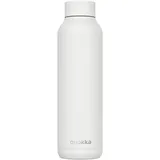Quokka SOLID WHITE | THERMOSFLASCHE AUS EDELSTAHL 630 ML