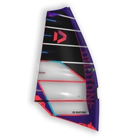 Duotone Warp Fin 20.22 C18 black/berry Windsurfsegel 22 Slalom2, Segelgröße in m2: 8.4