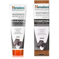 Himalaya Herbals Himalaya, Whitening Antiplaque Toothpaste, Charcoal + Black Seed Oil, Mint, 4.0 oz (113 g)