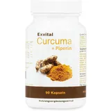 EXVital Curcuma + Bioperin Kapseln 90 St.