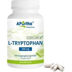 L-Tryptophan 500 mg - 120 vegane Kapseln 75g