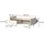 Vicco Velina Creme Eiche 100 x 50 x 40 cm
