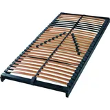 Badenia Federholzrahmen Duo 28 XXL- bis 150 kg geeignet, unverstellbarer 7 Zonen Lattenrost 140 x 200 cm