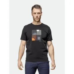 Halti Matka T-shirt Men's black print (P99p) 4XL