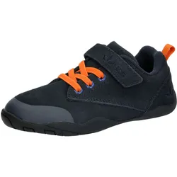Barfußschuh LICO "Barfußschuh Praslin", Kinder, Gr. 26, blau, Veloursleder, Schuhe