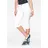 Arizona Caprijeans "mit Schlitz am Saum", Damen, Gr. 54, N-Gr, weiß, Denim/Jeans, Obermaterial: 98% Baumwolle, 2% Elasthan, clean, Basic, schmal, Jeans, schmale Passform, mit stylischen Nieten, hohe Taille