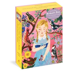 Nathalie Lété the Girl Who Reads to Birds 500-Piece Puzzle