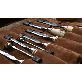 Kirschen Stechbeitelsatz 8-tlg. Tasche 4-6-10-12-16-20-26-30