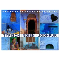 Calvendo Typisch Indien - Jodhpur (Tischkalender 2026 DIN A5