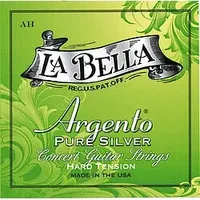 LA BELLA Argento Pure Silver AH hard (Gitarre), Saiten
