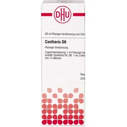 CANTHARIS D 6 Dilution 20 ml