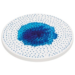 ZASSENHAUS Topfuntersetzer »Untersetzer aus Keramik 11cm Scandic Dots«, Stück, 1-tlg., Topfuntersetzer rund mit Muster blau|weiß