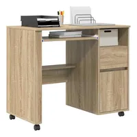 VidaXL Schreibtisch Sonoma Eiche beige