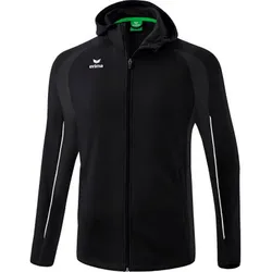 ERIMA Kinder Kapuzensweat LIGA STAR training, black/white, 140