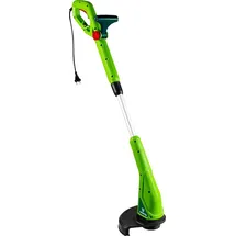 Verto Grasschneider mit Nennleistung 350W, Schnittbreite 250 mm, Drehzahl 10500 min-1, Schnittlinien-Durchmesser: 1,2 mm, ergonomischen EIN-/Aus-Sc...