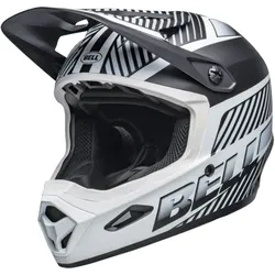 Bell Transfer Full-Face-Helm - black / white - 53-55cm