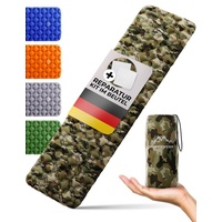 Alpenwert ALPENWERT® Isomatte Outdoor [Kleines Packmaß & Ultraleicht] Luftmatratze