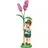 Hubrig Volkskunst Hubrig Blumenkind, Junge mit Flieder, Höhe etwa 11 cm