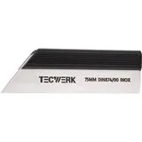 tecwerk Haarlineal DIN 874/00 L.100 mm Q.23x5 mm
