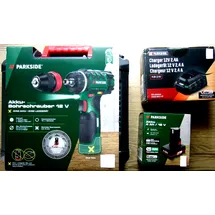 Parkside Akku-Bohrschrauber PBSA 12 E4 ohne Akku