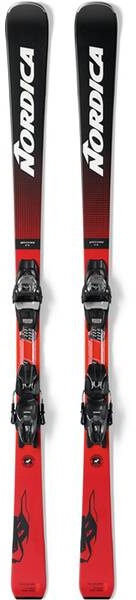 Nordica Herren Ski SPITF.CA+TP2COMP10 FDT, BLACK/RED/WHITE, 156