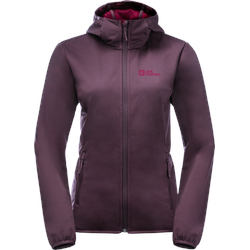 Jack Wolfskin Damen Windhain Hoody, XS - Grapevine