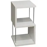 58 aufm Kessel Bücherregal 33 x 33 x 65 cm Weiß