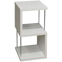 58 aufm Kessel Bücherregal 33 x 33 x 65 cm Weiß