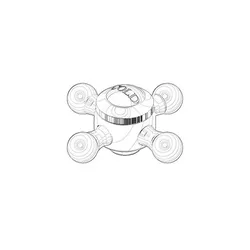 Dornbracht Griff Ersatzteile 04203600206 chrom